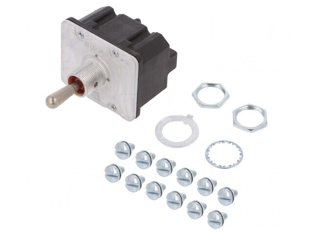 Comutator Basculant 4PDT ON-ON-ON 10A/230VAC