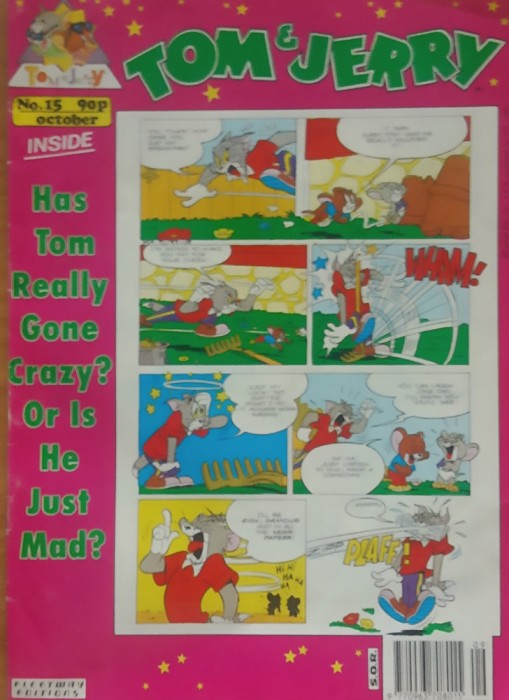 REVISTA TOM SI JERRY NR 15/1992