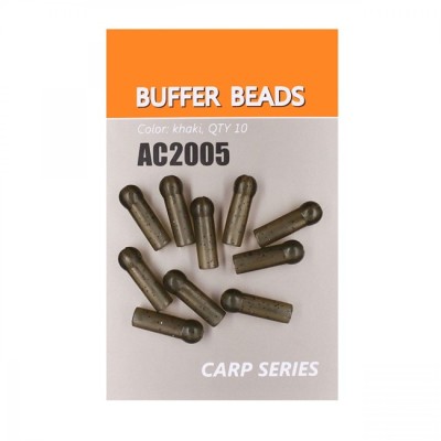Buffer Beads Helicopter Orange 10buc foto