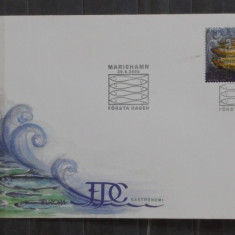 ALAND - FDC GASTRONOMIE - EUROPA CEPT 2005 - 3 EURO -