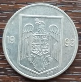 (MR11) MONEDA ROMANIA - 10 LEI 1993, MAI RARA DIN SERIE