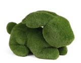 Cumpara ieftin Figurina Iepuras iarba artificiala verde 110x55x70h