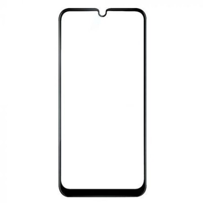 Folie protectie de sticla compatibila Samsung Galaxy A20e, rezistenta 9H, sticla securizata, Negru/Transparent foto