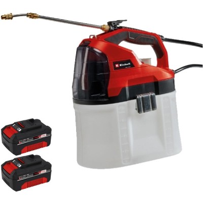 Einhell GE-WS 18/75 Li PXC + Twinpack - Pulverizator 2.5 bar 7.5 l + Set 2 acumulatori Li-Ion 18 V 4 Ah foto