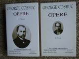 George Cosbuc OPERE volumele 1-2 editia ACADEMIEI ROMANE EDITIE DE LUX