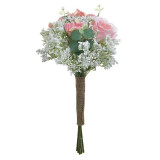 Buchet flori Pink Roses 38 cm