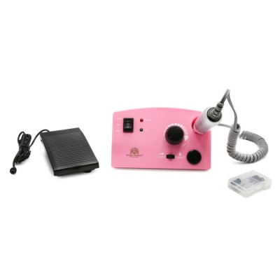 Pila electrica de unghii DM-868-2, Global Fashion, 65W, 35000 rpm, Roz foto