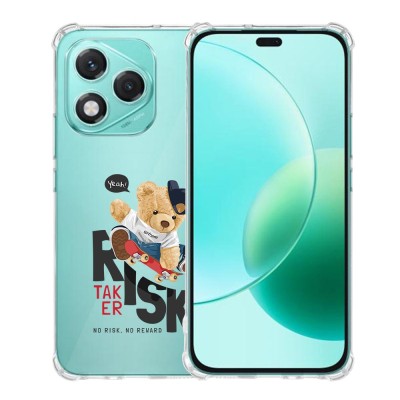 Husa antisoc pentru honor 400 lite - airbag tpu, col&amp;Egrave;uri ranforsate - risk taker foto