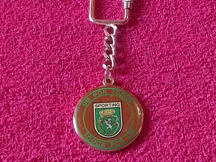 Breloc fotbal - SPORTING LISABONA (Portugalia)