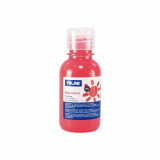 Vopsea Tempera MILAN, 125 ml, Rosu Coral Fluorescent, Tempera Lichida, Tempera 125 ml, Culori Tempera 125 ml, Vopsea Tempera, Vopsele Tempera, Acuarel