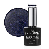 Cumpara ieftin Oja Semipermanenta Holografica Laser Glow SensoPRO Milano 10ml, Royal Orchid #30