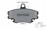 Set placute frana TEXTAR 2146306