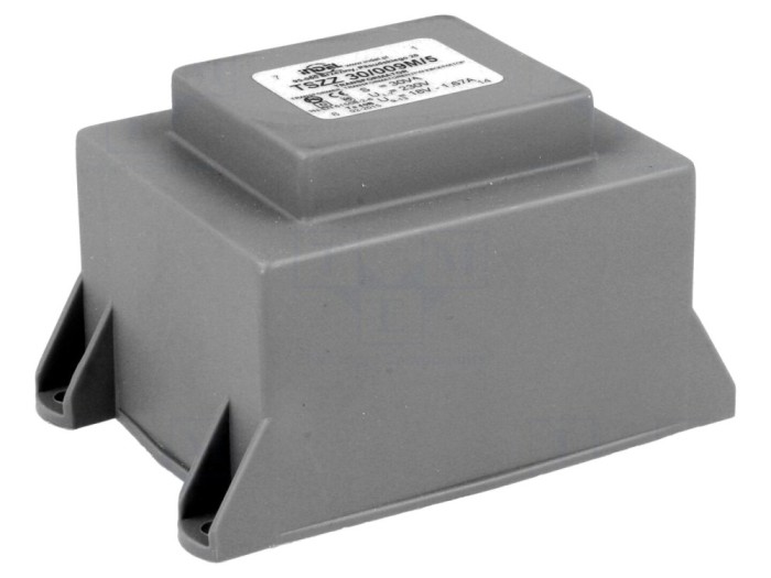 Transformator &icirc;ncapsulat 30VA 18V PCB