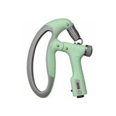 Gripper de m&acirc;nă reglabil, cu contor, cauciuc/plastic, 10-100kg