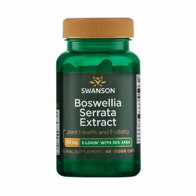 Extract Boswellia Serrata 125 miligrame 60 capsule Swanson foto