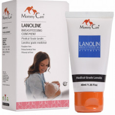 Unguent cu lanolina pentru mameloane, 40ml, Mommy Care