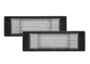 Set 2 buc lampa numar BMW Seria 1 (E81-E88, F20); Seria 6 (E63/E64, F06/F12/F13); Z4 (E85); MINI Countryman (R60), Paceman (R61) -, stanga, LED; TUNI