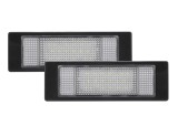 Set 2 buc lampa numar BMW Seria 1 (E81-E88, F20); Seria 6 (E63/E64, F06/F12/F13); Z4 (E85); MINI Countryman (R60), Paceman (R61) -, stanga, LED; TUNI