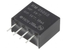 Convertor DC/DC 5V 0.25W 50mA foto