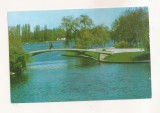 RF193 - Carte Postala - Bucuresti. Lacul Herastrau, circulata 1970