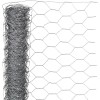 Nature Plasă din s&acirc;rmă, 0,5 x 10 m, oțel galvanizat, 25 mm, hexagonal