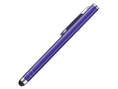 Creion tip stylus pentru ecrane tactile, telefon, tableta, potrivit pentru desenat si scris, mov foto