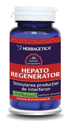 HEPATO REGENERATOR 60cps HERBAGETICA foto