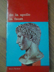 DE LA APOLLO LA FAUST - CUVINT INAINTE VICTOR ERNEST MASEK foto