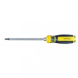 Surubelnita Phillips 6x125 mm din otel CR-V, varf magnetizat, Topmaster
