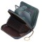 Portofel dama Best Wishes For You, din piele PU, protectie RFID, albastru - RESIGILAT