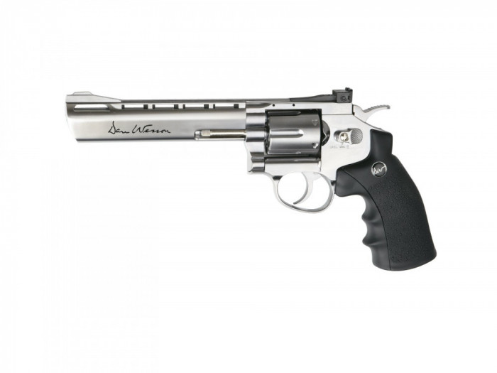 Revolver ASG Dan Wesson 6&#039;&#039; CO2 Stainless
