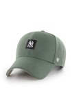 47brand șapcă de baseball din bumbac Mlb New York Yankees culoarea verde, cu imprimeu, 47 Brand