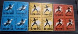 Romania MNH 1957 - Campionatele Internationale de Atletism Bucuresti - LP 439X4