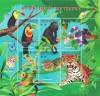 Timbre Grenada Carriacou 2001, Fauna Tropicala, Colita MNH, Colectie diverse, Timbre Straine Dupa 1950