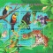 GRENADA CARRIACOU 2001 - Fauna tropicala / colita MNH