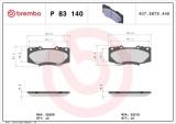 BREMBO P 83 140 PRIME LINE set placute frana,frana disc