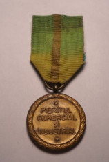 Medalie Regele Carol I - Meritul Comercial si Industrial Clasa 1 Model RESCH foto