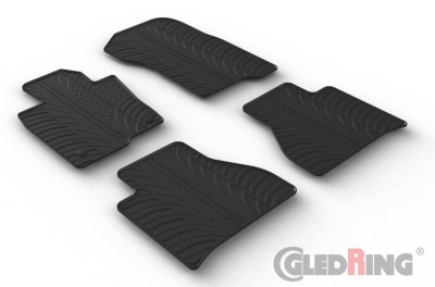 Set covorase auto din cauciuc Mercedes Benz Clasa X (W470) 11.2017-2020 (pentru modele cu cutie automata, pentru modele PickUp, Truck) foto