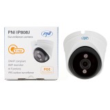 Cumpara ieftin Aproape nou: Camera supraveghere video PNI IP808J POE, 8MP, black light, lentila 2.