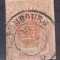 Luxembourg 1859 Definitives Coat of arms 40C orange Mi.11 used AM.386