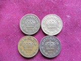 ROMANIA - LOT 4 MONEDE 1 LEU 1938 / 1939 / 1940 / 1941 (288)