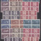 1958 LP 463 LP 463 a CENTENARUL MARCII POSTALE ROMANESTI BLOCURI DE 4 TIMBRE MNH