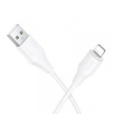 Cablu Date si Incarcare USB-A - Lightning HOCO X124, 27W, 1m, Alb foto