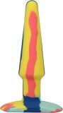 Cumpara ieftin Plug Anal Doc Johnson A-Play Groovy Silicon Medical Multicolor 12.7 x 3.2 cm