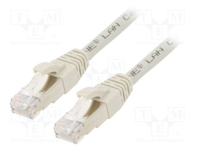 Cabluri Patch ETHERLINE&amp;reg; Cat.6a S/FTP LSZH gri 1m LAPP foto