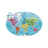 Cunoaste si exploreaza - Puzzle Planeta Pamant in limba Romana (205 piese), Edc