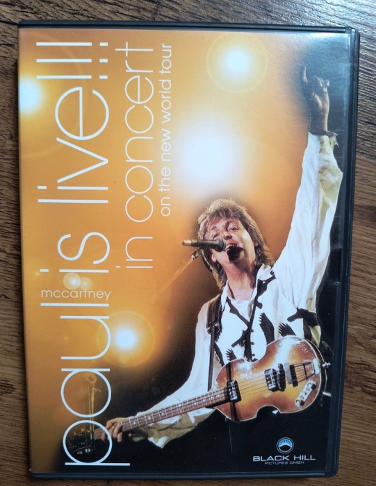 DVD Paul McCartney &ndash; Paul Is Live!!! (In Concert On The New World Tour)