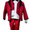 Costum Elegant 5 piese Bordo - 6 luni