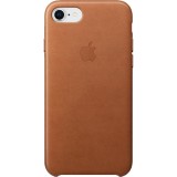 Husa de protectie Apple pentru iPhone 8 / iPhone 7, Piele, Maro, iPhone 7/8, Piele Ecologica