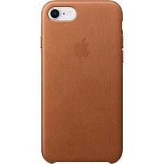 Husa de protectie Apple pentru iPhone 8 / iPhone 7, Piele, Maro